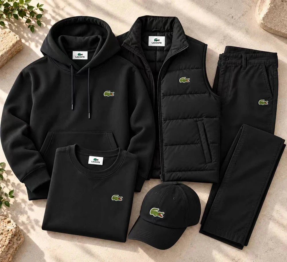 Men’s Premium 5-Piece Autumn Winter Outfit Set