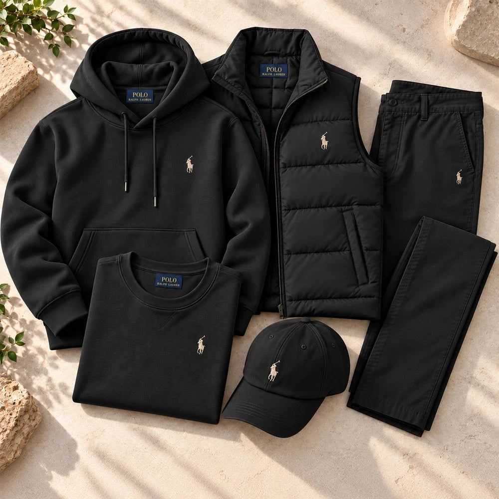 Classic Casual Five-Piece Outfit Set