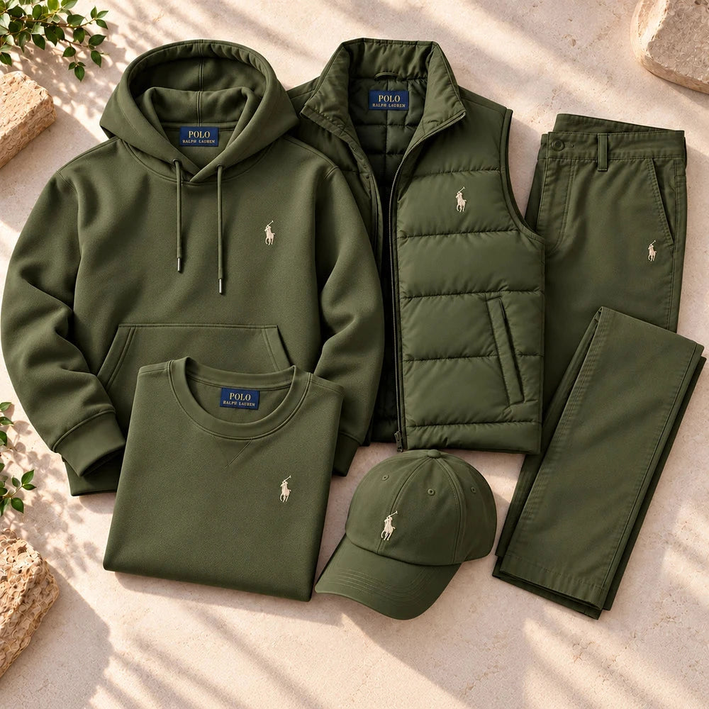 Classic Casual Five-Piece Outfit Set
