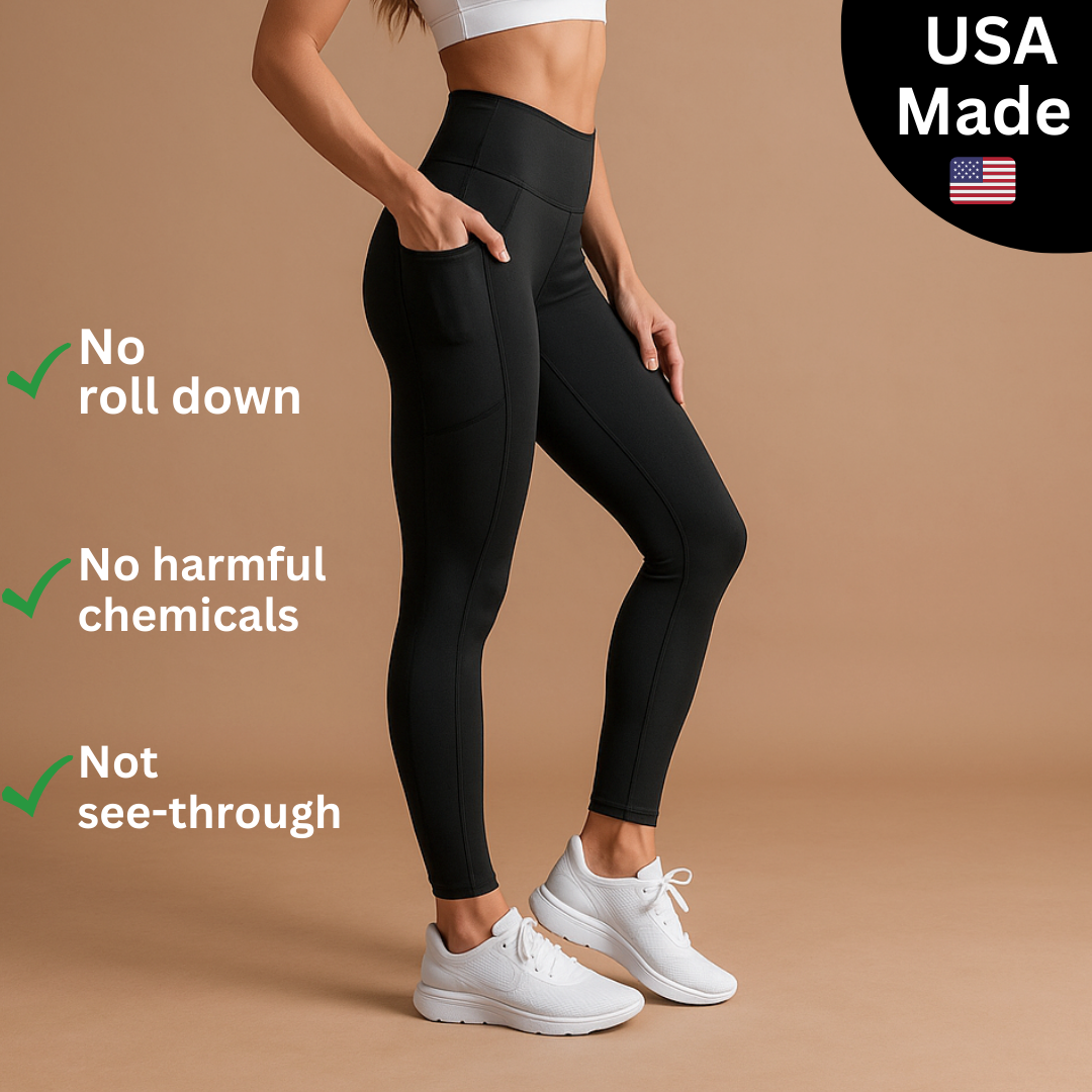 Performance Leggings with Pockets — Instantly Look More Fit