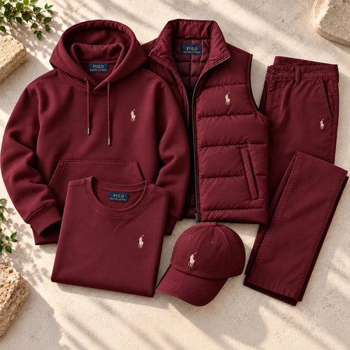Classic Casual Five-Piece Outfit Set