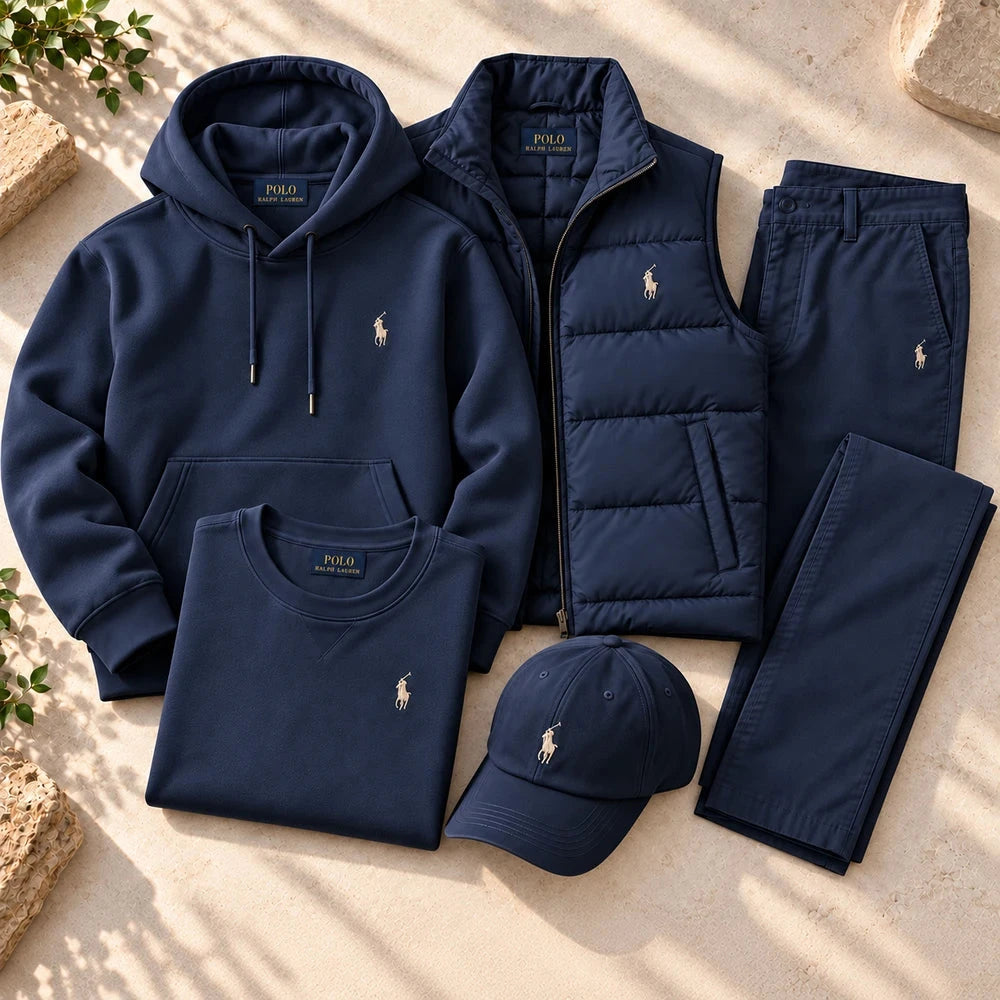 Classic Casual Five-Piece Outfit Set