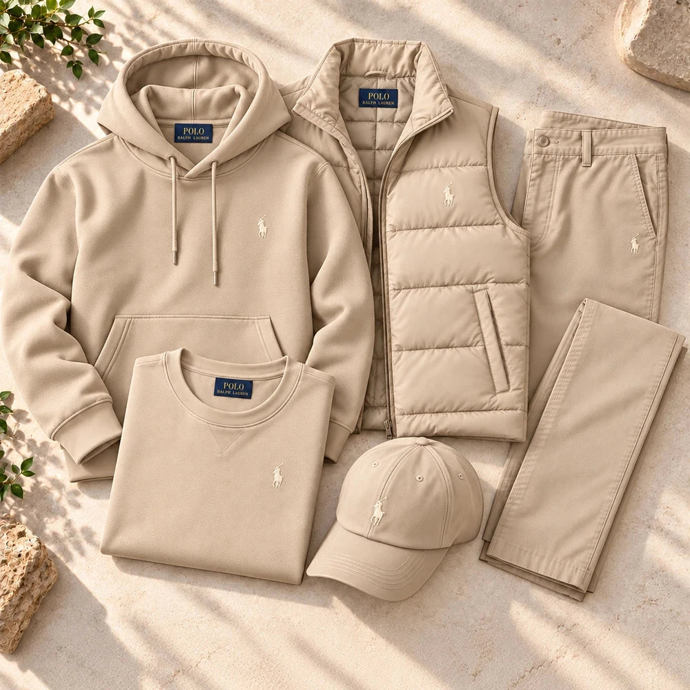 Classic Casual Five-Piece Outfit Set